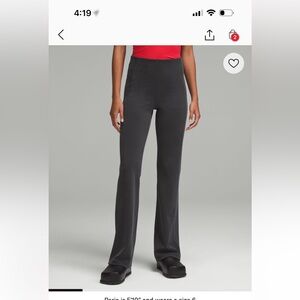 Lululemon Athletica Black Ribbed Pants